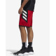 ADIDAS Pro Madness Woven Basketball Shorts Red