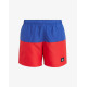 ADIDAS Colorblock Swim Shorts Red/Blue