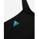 ADIDAS Performance 3-Stripes Swimsuit Black/Blue