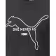 PUMA Her Graphic Tee Black