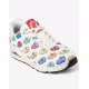 SKECHERS Uno Say It Loud Shoes White/Multi