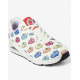 SKECHERS Uno Say It Loud Shoes White/Multi