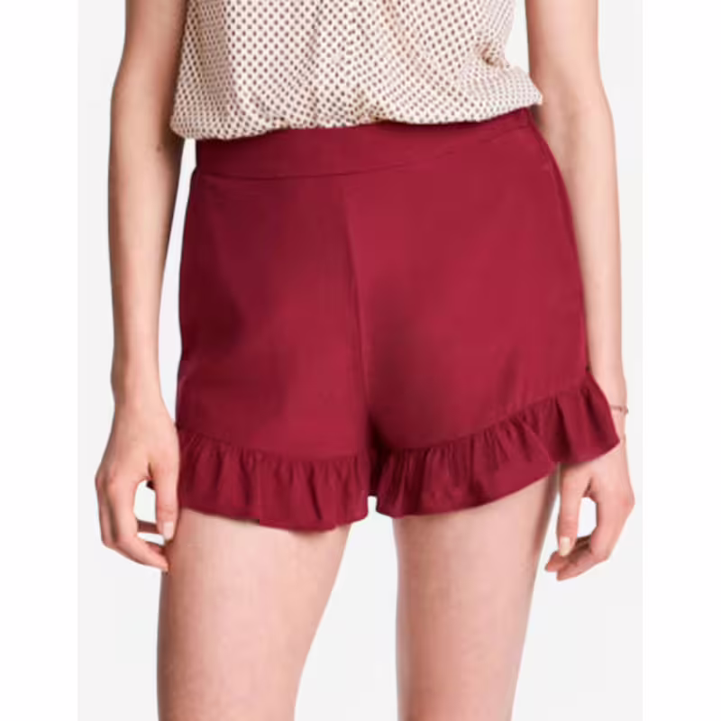 H&M Frill-Trimmed Shorts