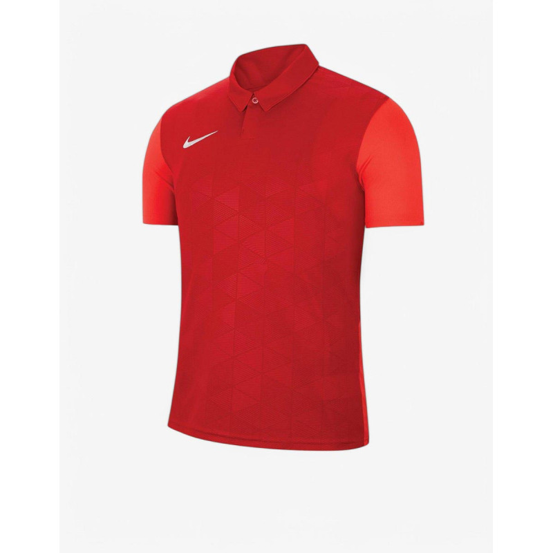 NIKE Trophy IV Short Sleeve Polo Red