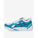 PUMA Trc Blaze Court Basketball Shoes White/Deep Aqua