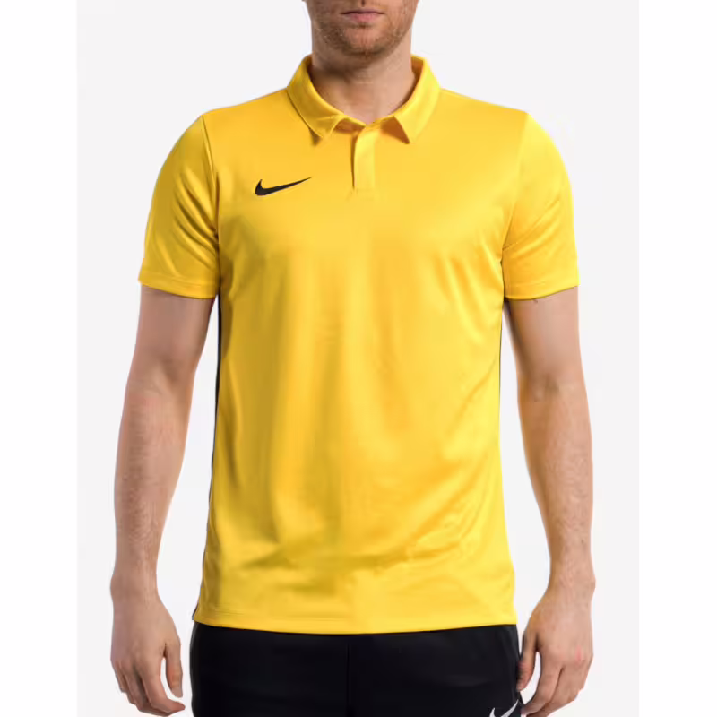NIKE Dry Academy 18 Short Sleeve Polo Yellow