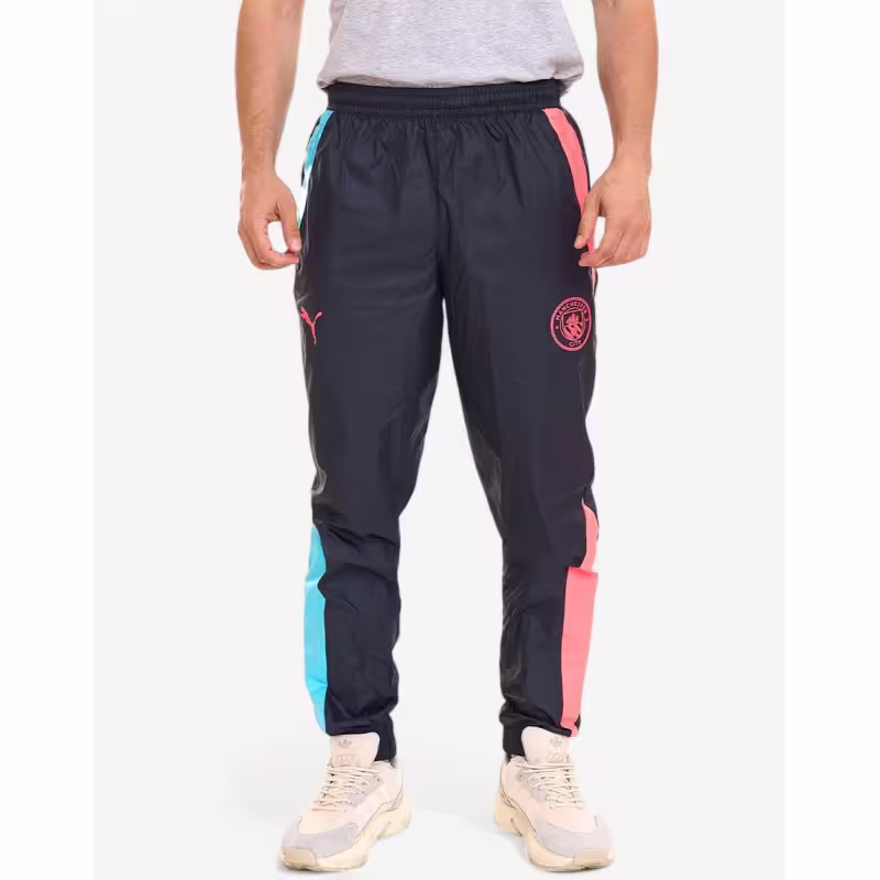 PUMA x Manchester City FC Pre-match Woven Pants Dark Navy/Multi