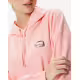 PUMA Downtown Oversized Graphic Hoodie Pink