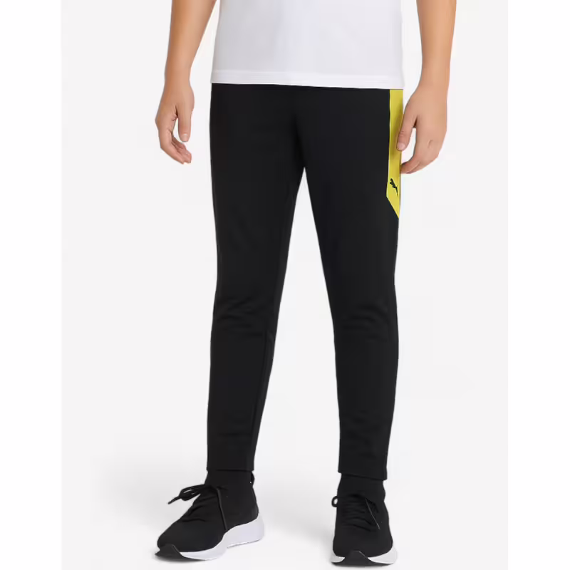 PUMA FtblXNT Pant JR Black/Yellow