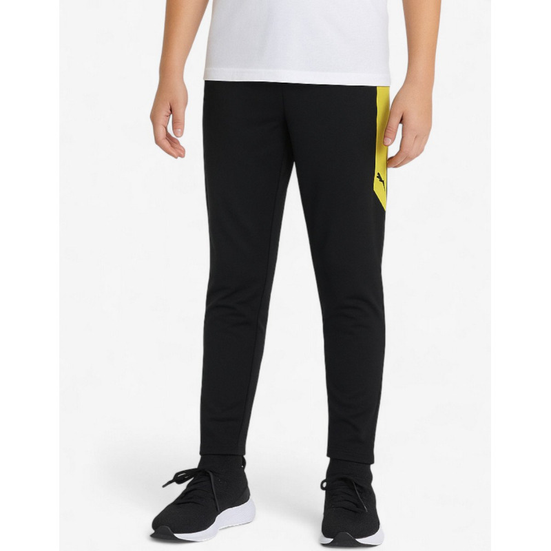 PUMA FtblXNT Pant JR Black/Yellow