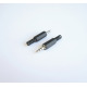 Букса за кабел STEREO 3,5mm JACK(м)