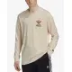 ADIDAS Graphic Fun Long Sleeve Tee Beige