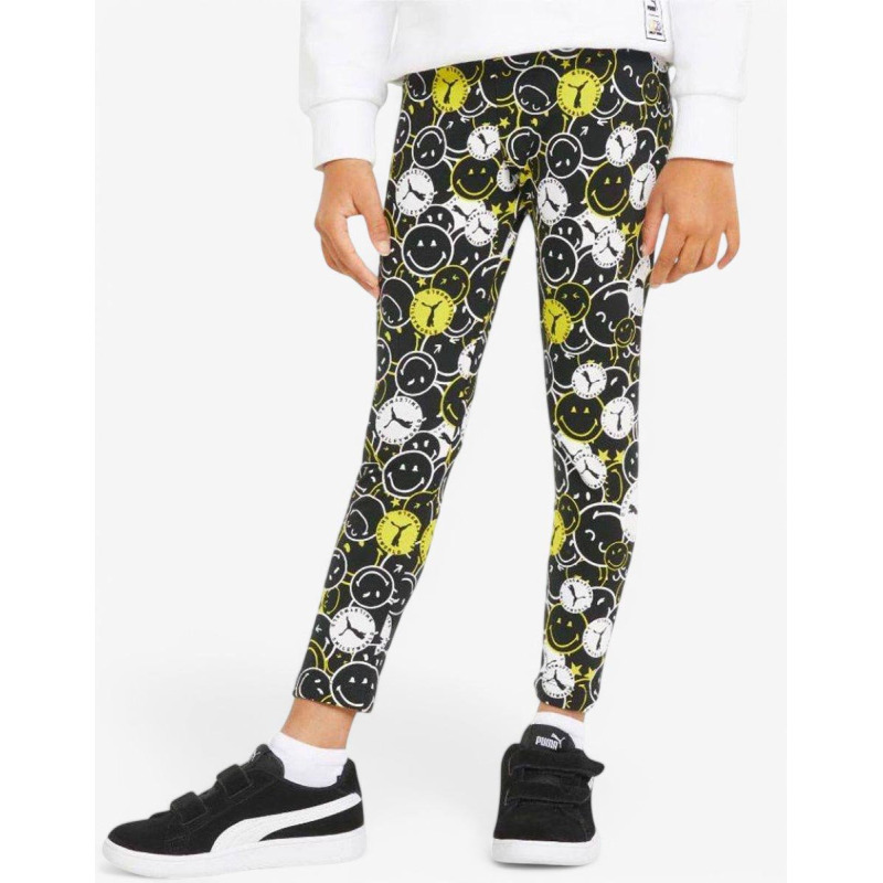 PUMA x Smiley World Printed Leggings Black/Multi