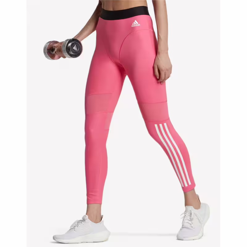 ADIDAS Hyperglam 3-Stripes 7/8 Leggings Pink