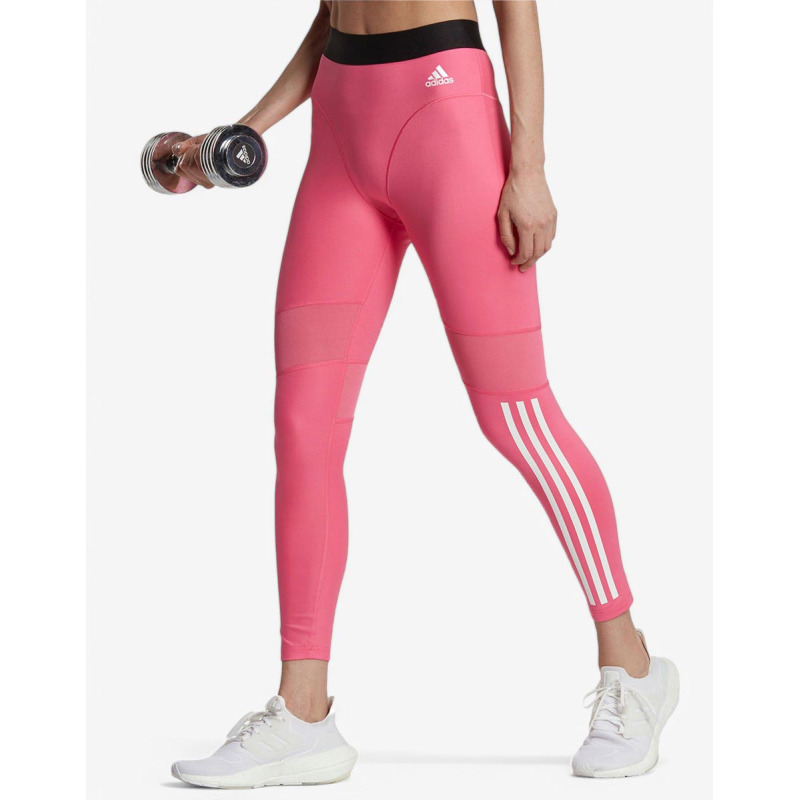 ADIDAS Hyperglam 3-Stripes 7/8 Leggings Pink