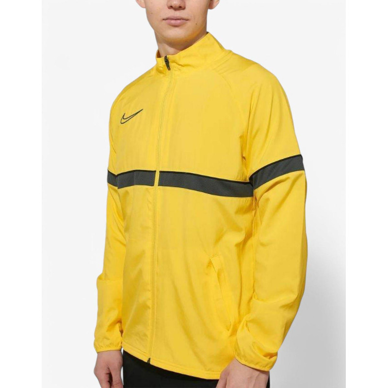 NIKE Dry Academy 21 Woven Track Jacket Yellow