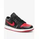 NIKE Air Jordan 1 Low Shoes Black/Red