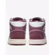 NIKE Air Jordan 1 Mid Shoes Mauve/White