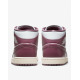 NIKE Air Jordan 1 Mid Shoes Mauve/White