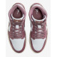 NIKE Air Jordan 1 Mid Shoes Mauve/White