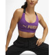 PUMA Fit Mid Impact Training Bra Purple