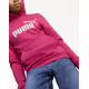 PUMA Essentials Logo Hoodie Pink