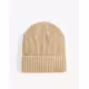 PUMA Ribbed Classic Cuff Beanie Cream