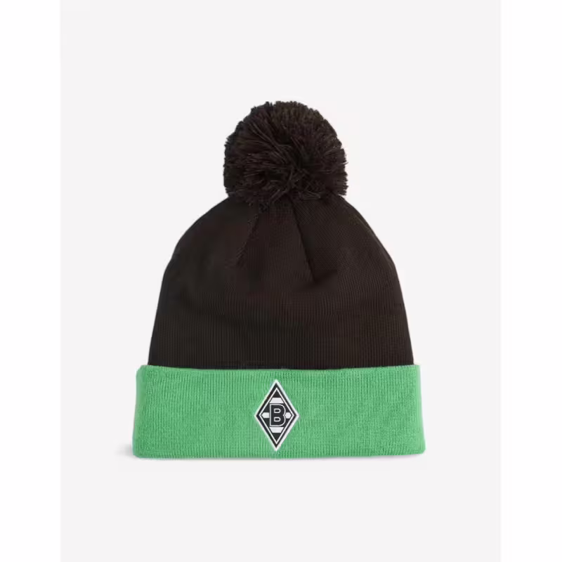 PUMA x Borussia Monchengladbach Pom Beanie Black