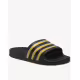 ADIDAS Adilette Aqua Slides Black/Gold