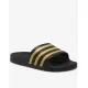 ADIDAS Adilette Aqua Slides Black/Gold