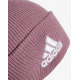 ADIDAS Logo Cuffed Beanie Purple
