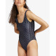 ADIDAS Originals Monogram 3-Stripes Swimsuit Black