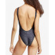 ADIDAS Originals Monogram 3-Stripes Swimsuit Black