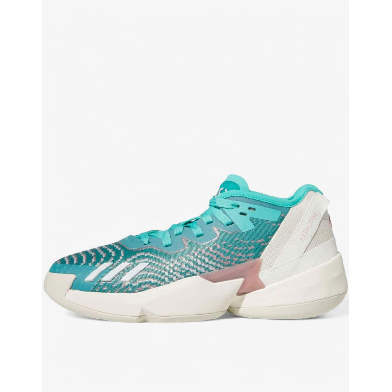 ADIDAS x Donovan Mitchell Issue 4 Basketball Shoes Turquoise