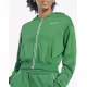 REEBOK Identity French Terry Full-Zip Hoodie Green