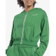 REEBOK Identity French Terry Full-Zip Hoodie Green