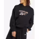 REEBOK Archive Classics Big Logo Fleece Hoodie Black