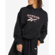 REEBOK Archive Classics Big Logo Fleece Hoodie Black