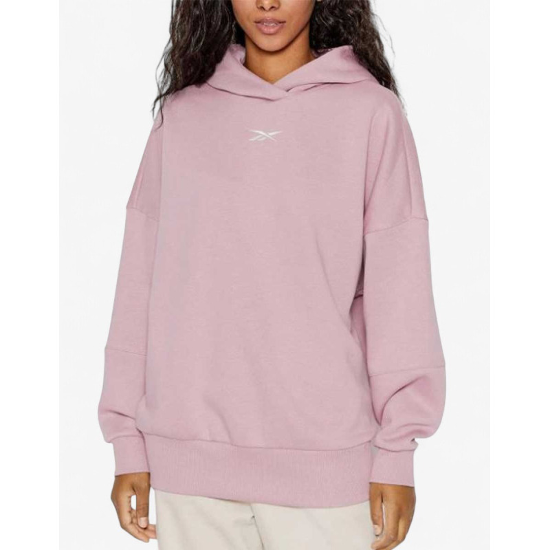 REEBOK Studio Recycled Oversize Hoodie Purple