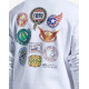 REEBOK x Street Fighter Graphic Hoodie Heather White
