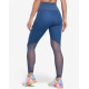 REEBOK Ts Lux Perform Perforated Leggings Blue