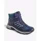 BLACK CREVICE Trekking High Waterproof Shoes Blue/Red