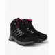 BLACK CREVICE Trekking High-Cut Waterproof Shoes Black/Pink