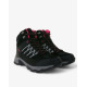 BLACK CREVICE Trekking High-Cut Waterproof Shoes Black/Pink
