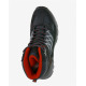 BLACK CREVICE Trekking High-Cut Waterproof Shoes Black/Red