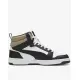PUMA Rebound V6 Mid Shoes White/Black