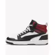 PUMA Rebound V6 Mid Shoes White/Black/Red