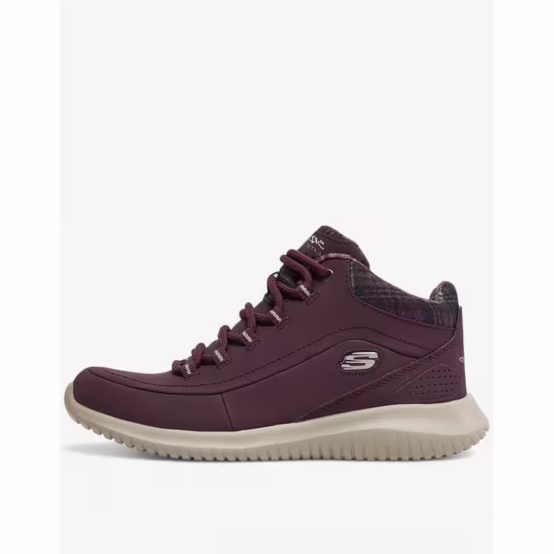 SKECHERS Ultra Flex Just Chill Shoes Burgundy