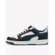 PUMA Rebound V6 Lo Shoes White/Black/Green