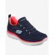 SKECHERS Summits Perfect Views Shoes Navy/Pink